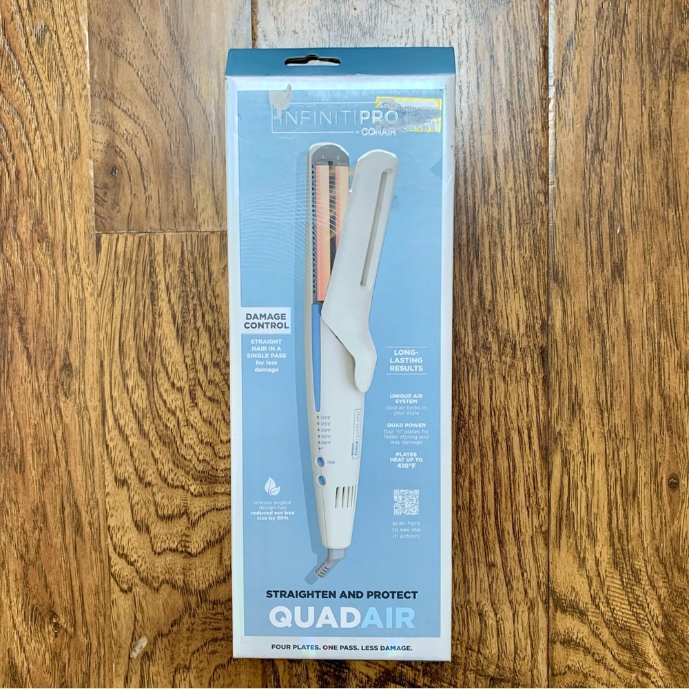 InfinitiPRO by Conair QuadAir Hair Straightener